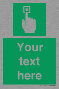 Custom Safe Condition Emergency call point